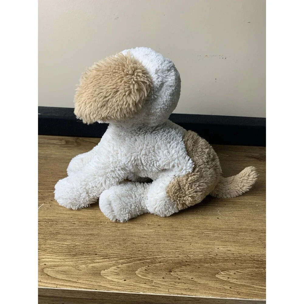 Bunnies by the Bay Skipit Tan and Cream Puppy Plush Stuffed Animal
